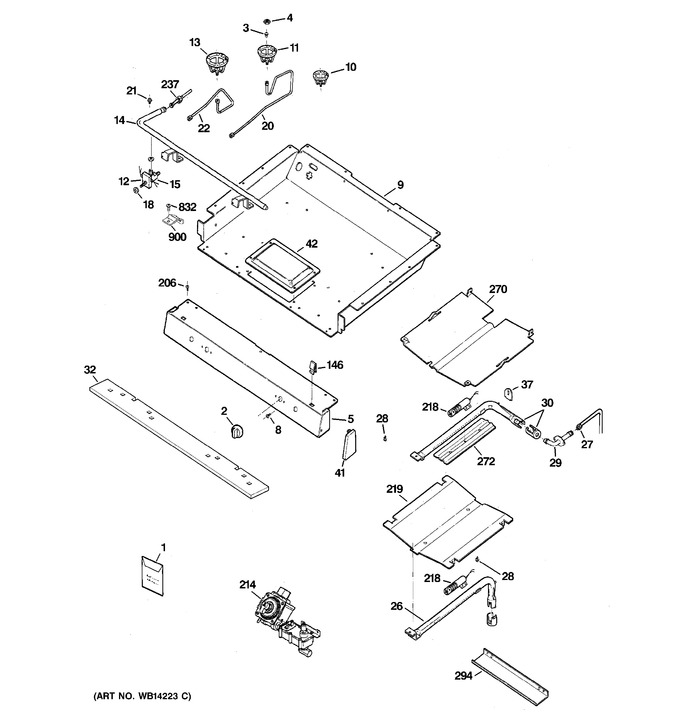 Diagram for JGBP29MEM1BS