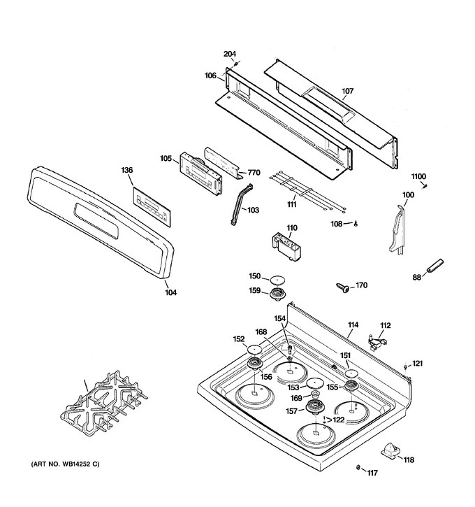 Diagram for JGBP85DEM1BB