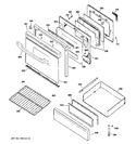 Diagram for 4 - Door & Drawer Parts