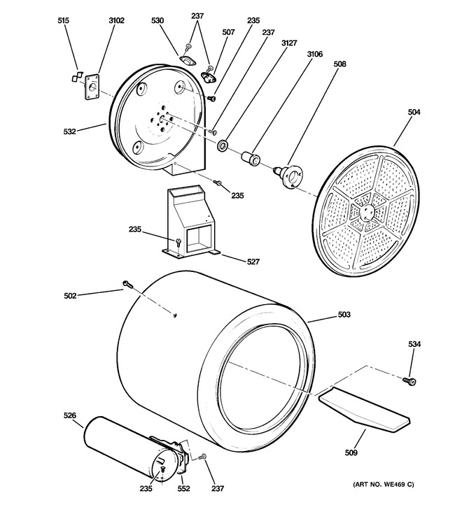 Diagram for DBVH512GF1GG