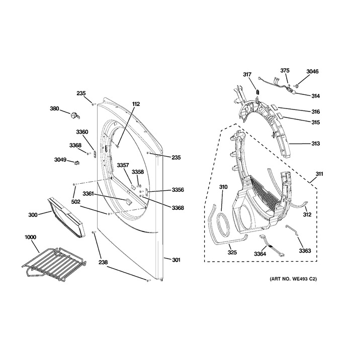 Diagram for DCVH660GH0WW