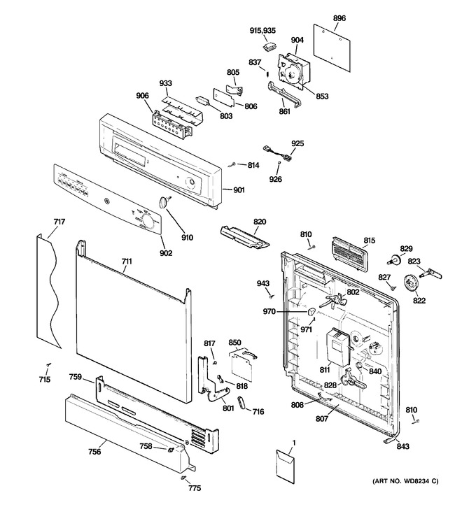 Diagram for GHDA356N00SS