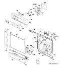 Diagram for 1 - Escutcheon & Door Assembly