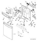 Diagram for 1 - Escutcheon & Door Assembly