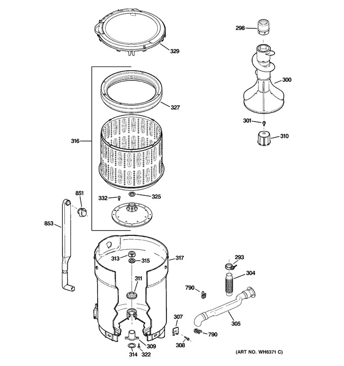 Diagram for WCRE6270H0CC