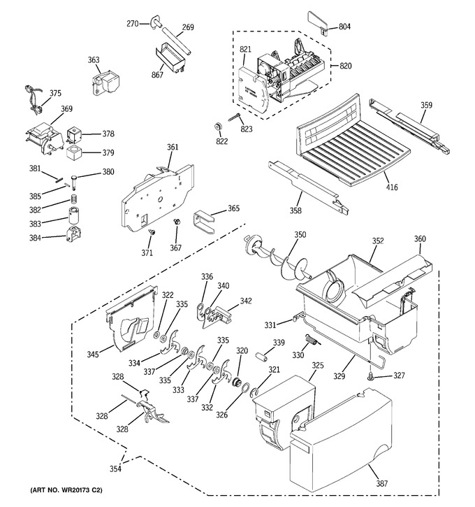 Diagram for GSH25JFTECC