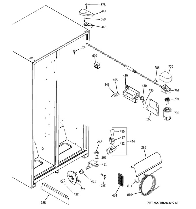 Diagram for SSH25KFTEWW