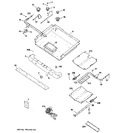 Diagram for 1 - Gas & Burner Parts