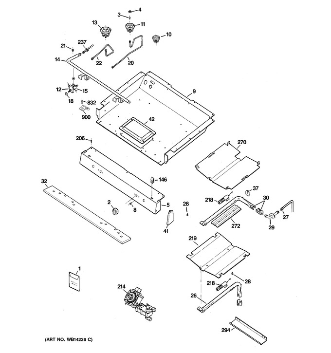 Diagram for JGBP29SEM1SS