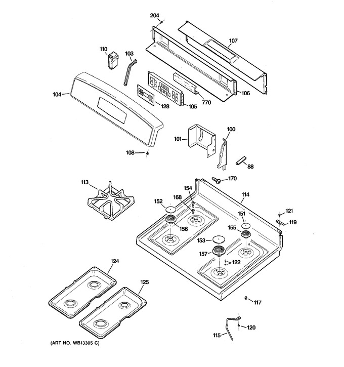 Diagram for JGBP33SEL3SS