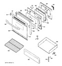 Diagram for 4 - Door & Drawer Parts