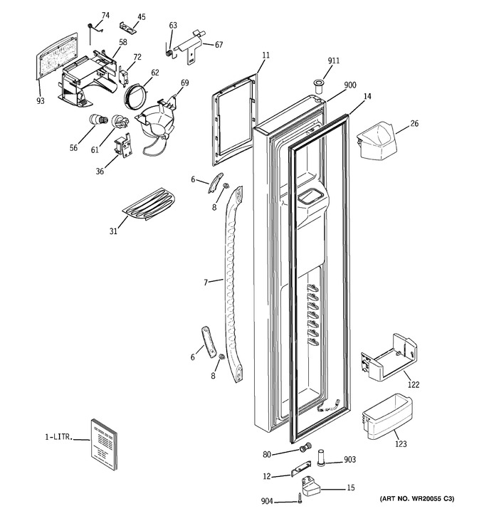 Diagram for DSD26DGWABG