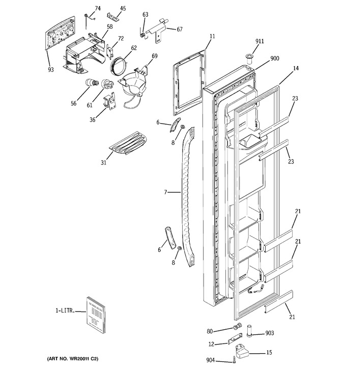 Diagram for GSS25WGTGCC