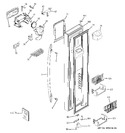 Diagram for 1 - Freezer Door