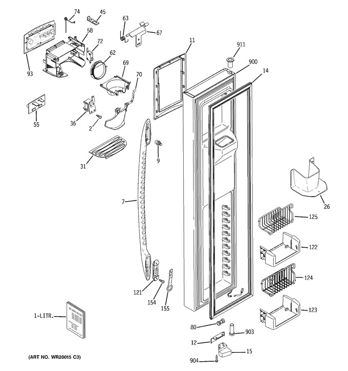 Diagram for PSF26NGTCWW