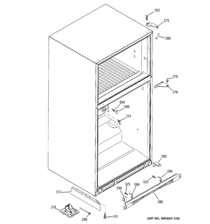 Diagram for GTS22KBPCRWW