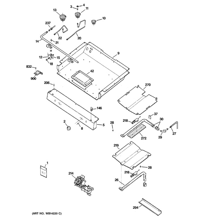 Diagram for JGBP29DEM1BB