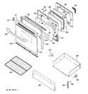 Diagram for 4 - Door & Drawer Parts