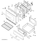 Diagram for 4 - Door & Drawer Parts