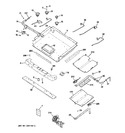 Diagram for 1 - Gas & Burner Parts