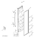 Diagram for 1 - Freezer Door