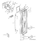 Diagram for 1 - Freezer Door