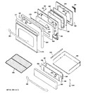 Diagram for 4 - Door & Drawer Parts