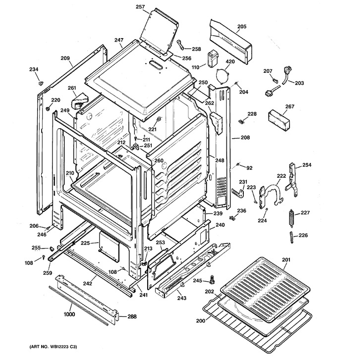 Diagram for JGBS04BEM1WH