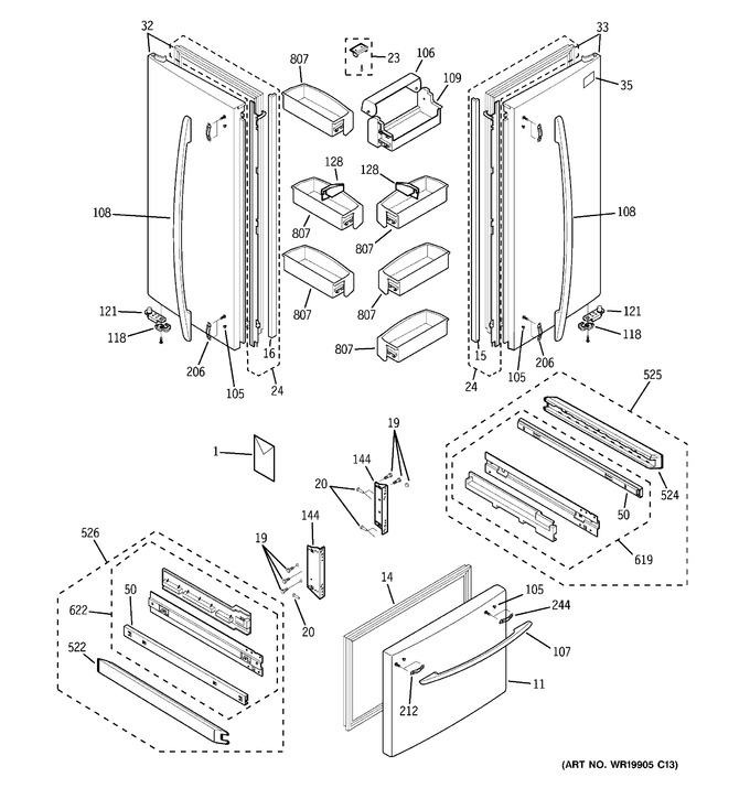 Diagram for PFS22MBWABB