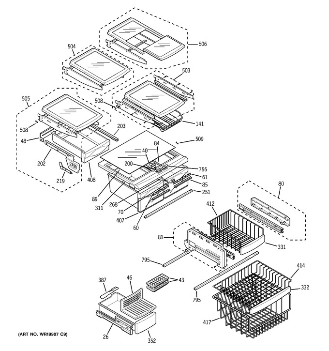 Diagram for PFS22MBWAWW