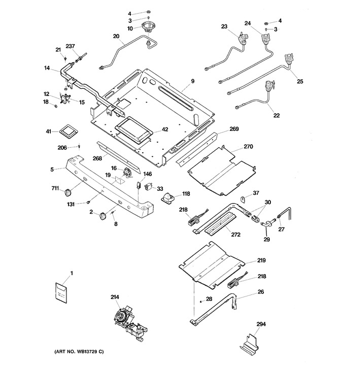 Diagram for JGB918BEK6BB