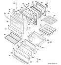 Diagram for 4 - Door & Drawer Parts