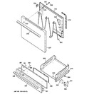 Diagram for 4 - Door & Drawer Parts