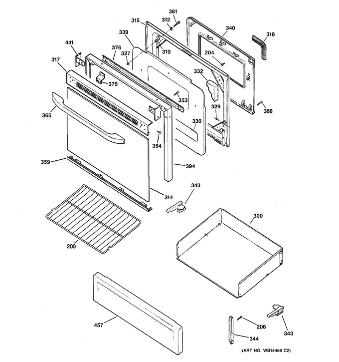 Diagram for RGB740BEHCWH