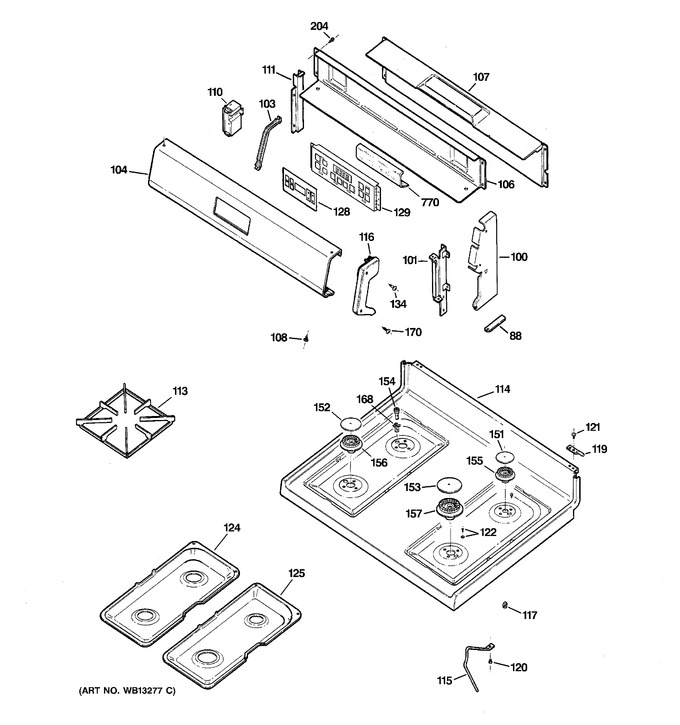 Diagram for RGB740BEHBCT