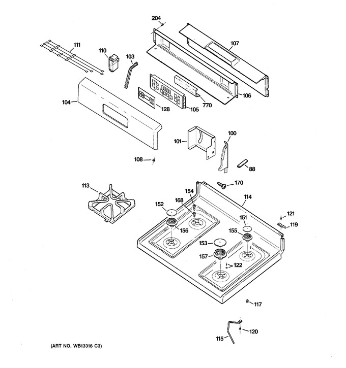 Diagram for JGBP28MEL4BS