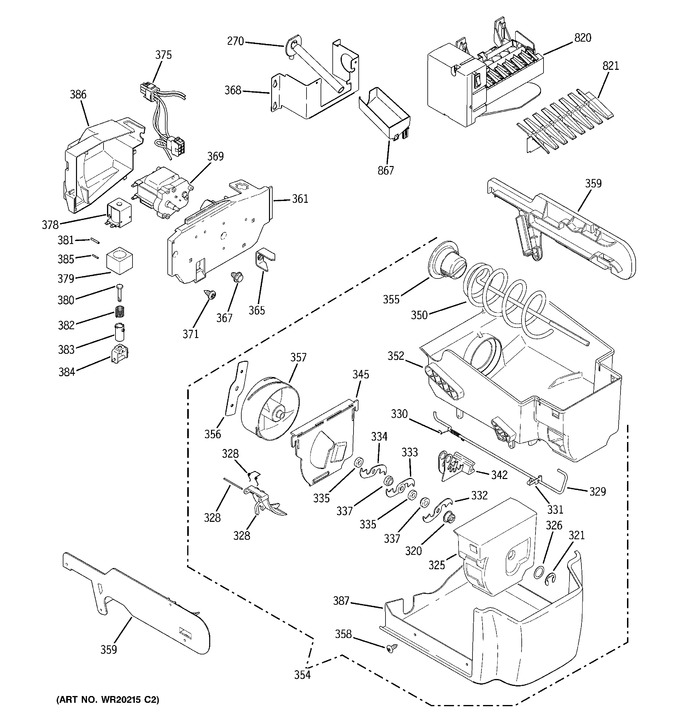 Diagram for PHE25MGTEFBB