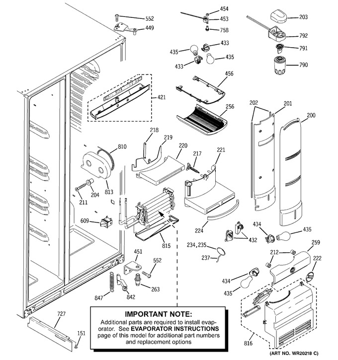 Diagram for PHE25MGTEFBB