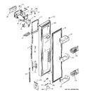 Diagram for 1 - Freezer Door