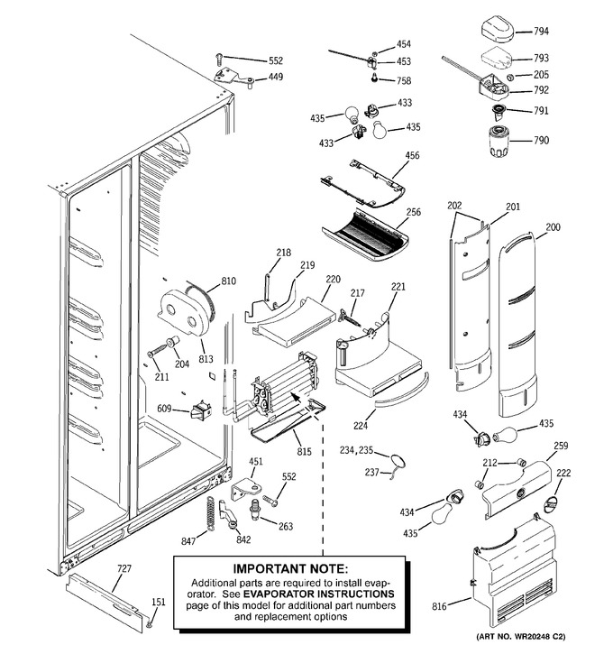 Diagram for PSS26PSWCSS