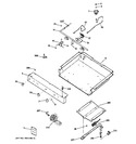 Diagram for 1 - Gas & Burner Parts