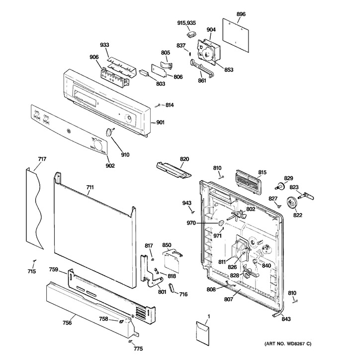 Diagram for GSD2300N10CC