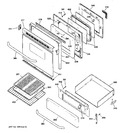 Diagram for 4 - Door & Drawer Parts