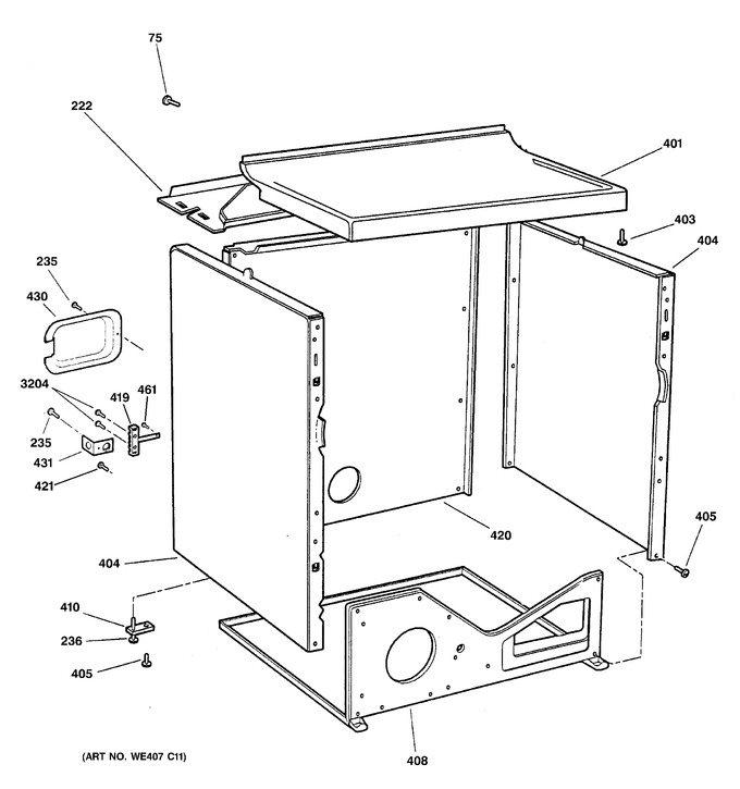 Diagram for NBXR333EG2WW