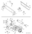 Diagram for 1 - Backsplash, Blower & Motor