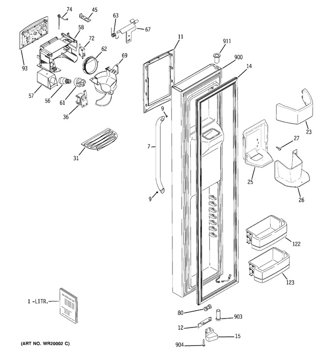 Diagram for ESS25KSTFSS