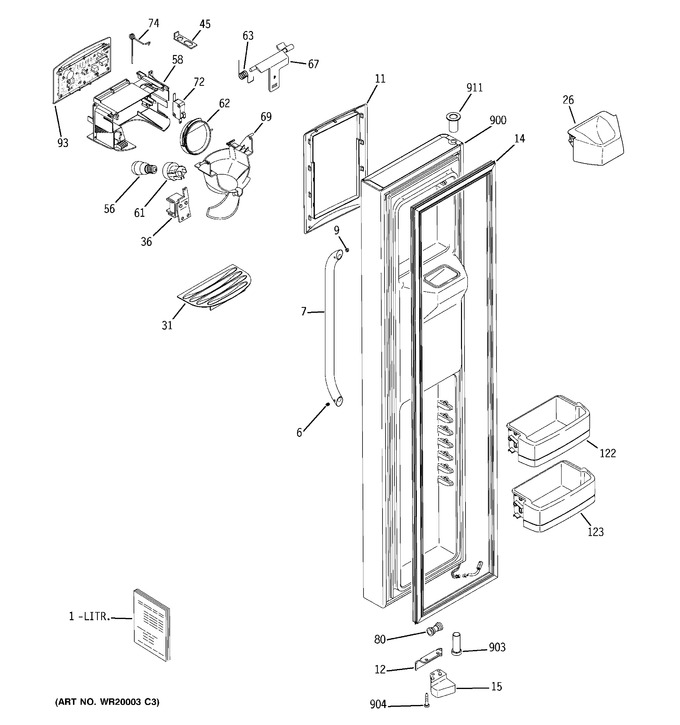 Diagram for GSC23KSWDSS