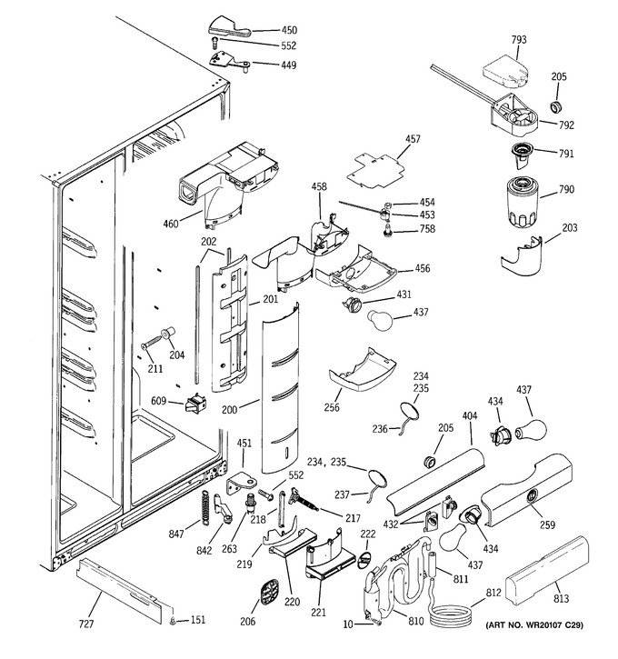 Diagram for PCF23MGWDBB