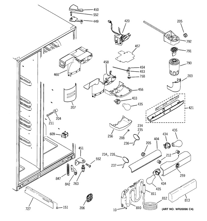 Diagram for PCF23NGWDBB