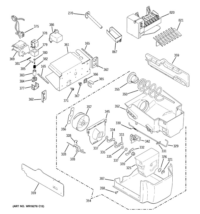 Diagram for PSF26PGSCWS